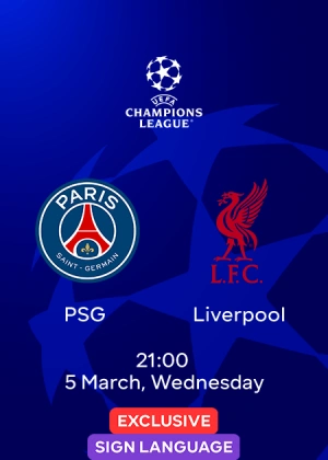 PSG — Liverpool (Sign Language)