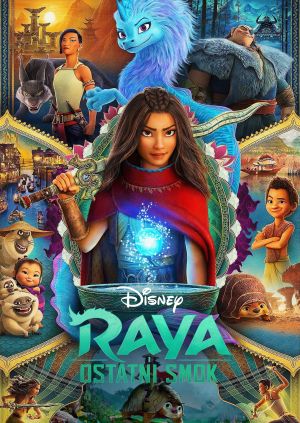 Raja i ostatni smok — plakat